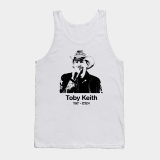Rip Toby Keith 1961-2024 Ver.2 Tank Top